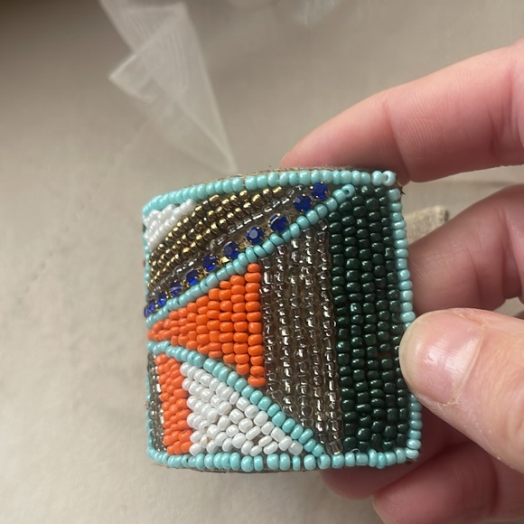 Beaded Cuff Bracelet - Picture 3 of 8